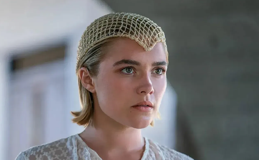Florence Pugh in the film 